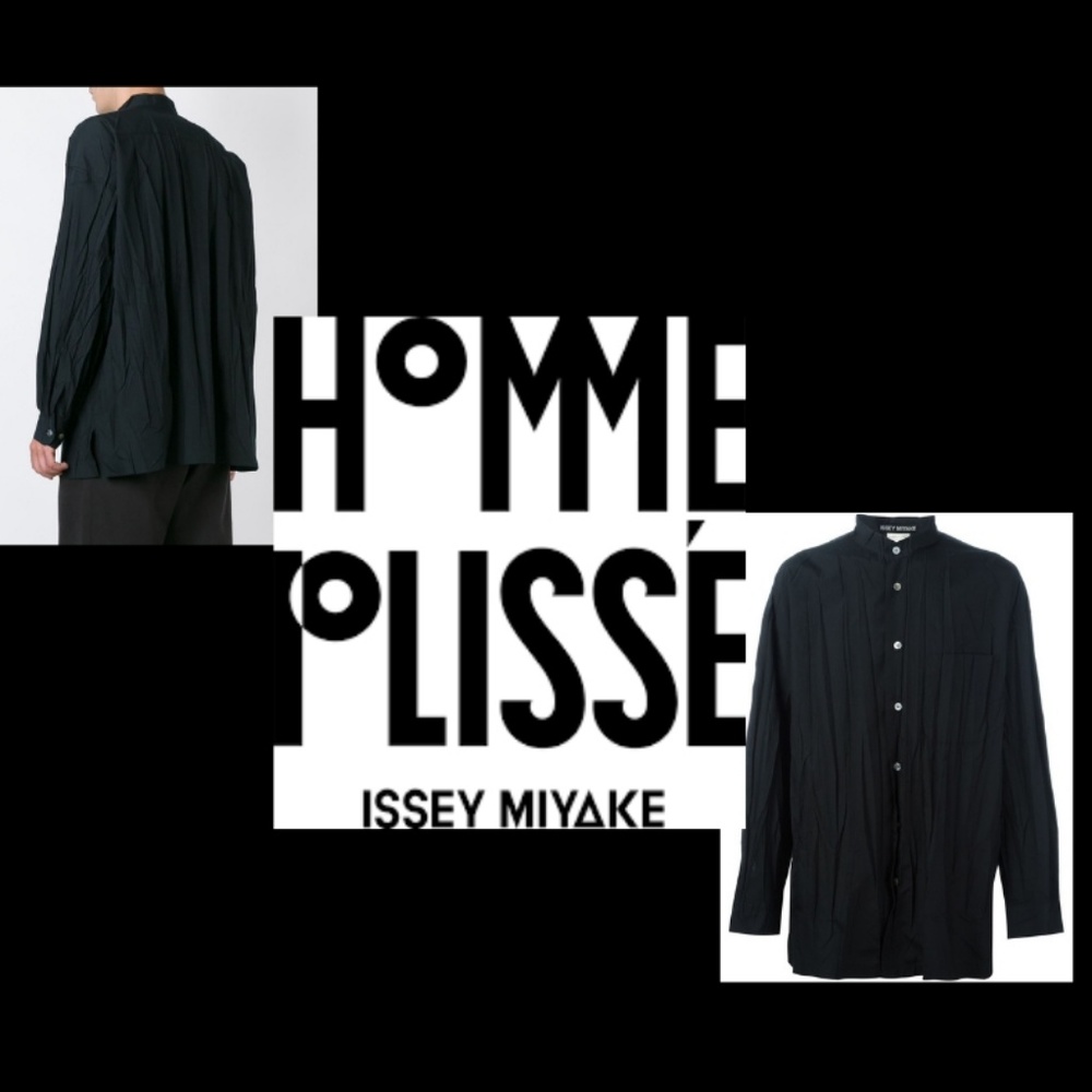 Issey Miyake  1K Shirt Plisé  S Homme